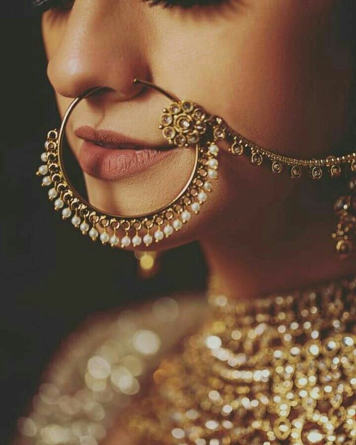 Types of Nath/Nose ring designs available in India for bridal wear. – CHIC  Trends